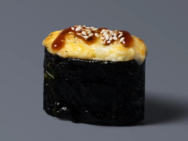 Запеченный гункан краб