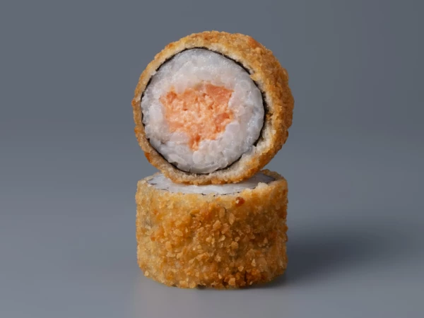 Маки темпура лосось