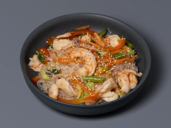 Фунчоза с овощами