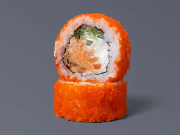 Калифорния с лососем терияки