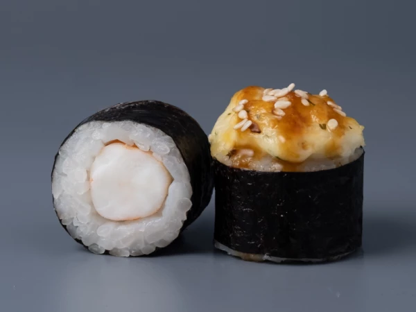 Маки запеченные креветка