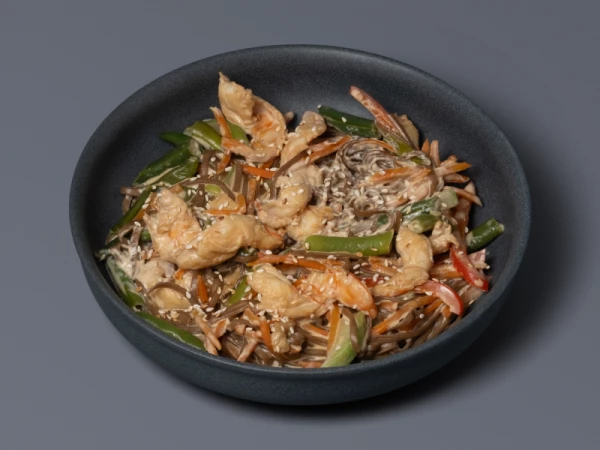 Соба с овощами