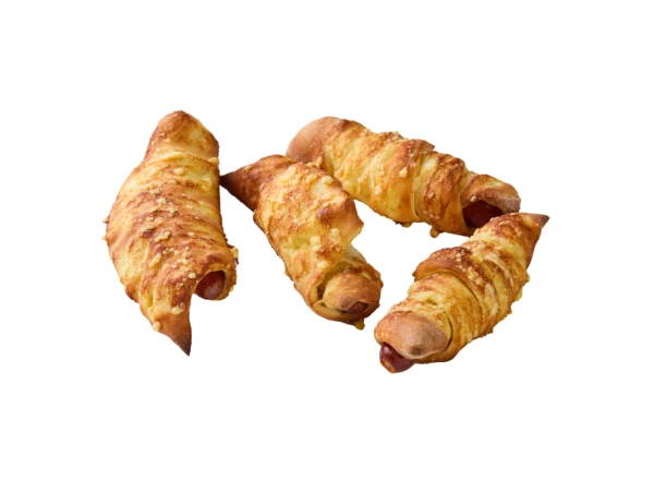 Рогалики с колбасками