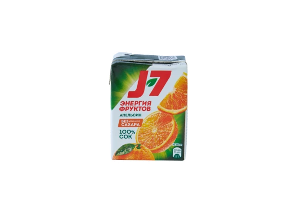 Сок J7 Апельсин 0,2л