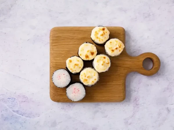 Запеченный мини с креветкой