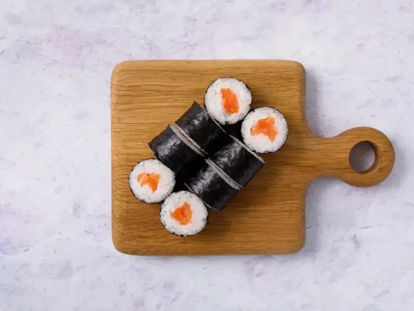 Мини с лососем