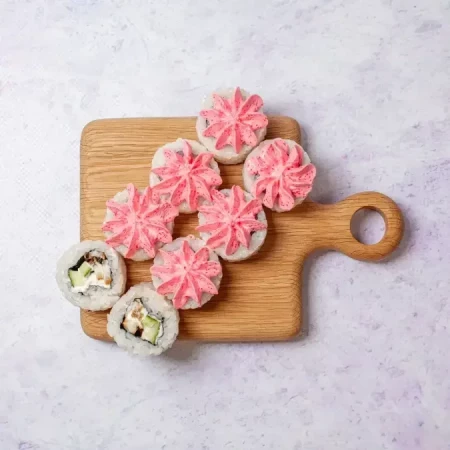 Розовый Фламинго с угрем