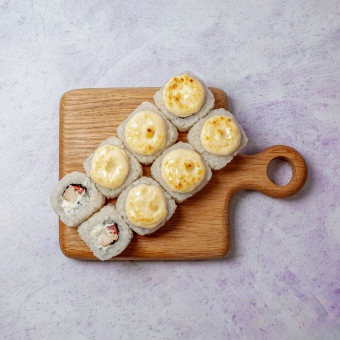 Запеченный ролл с курицей