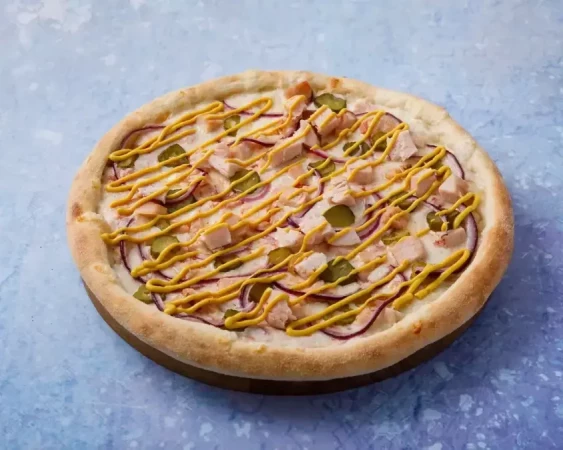 Пицца Курочка Карри 30 см.