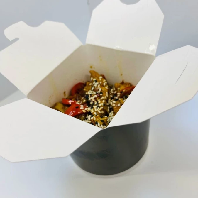 WOK c морепродуктами