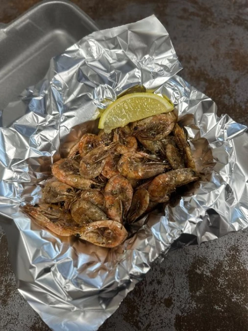 Креветки жареные Северные