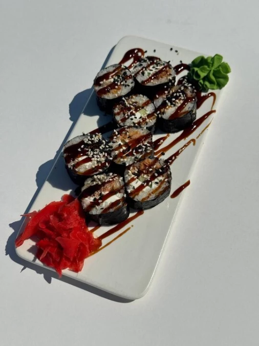 ЛОСОСЬ ТЕРИЯКИ фирменный ролл