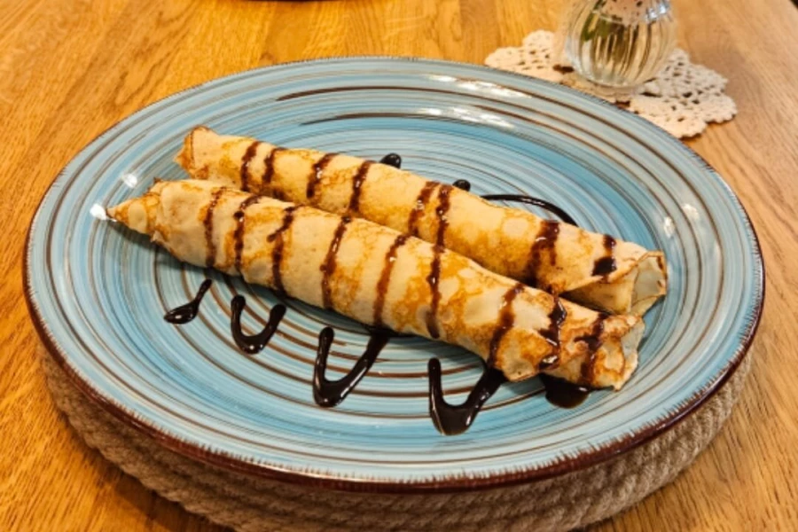 Блинчики с творогом