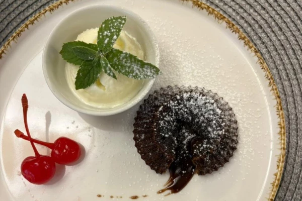 Десерт Крем брюле 