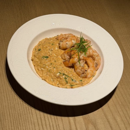 Ризотто с креветками