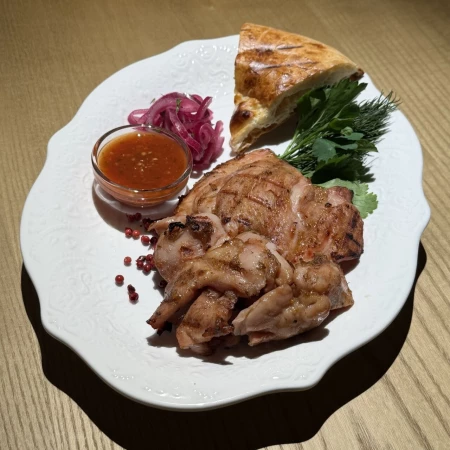 Шашлык из куриного бедра