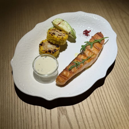 Лосось на гриле