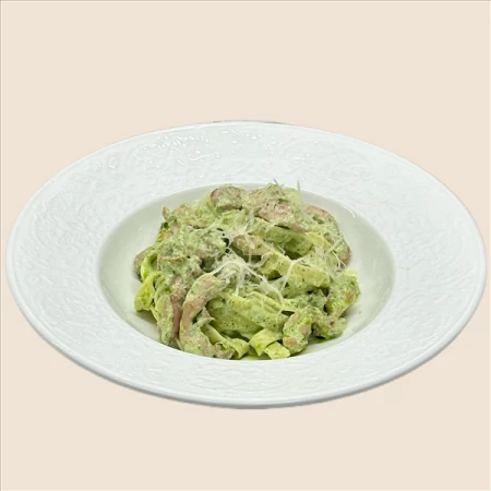 Тальятелле "С курицей и грибами