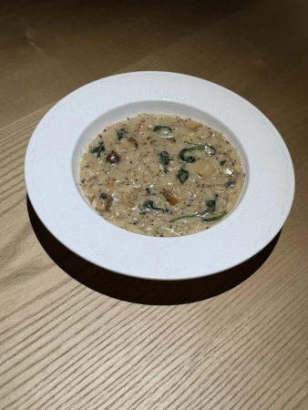 Ризотто с белыми грибами