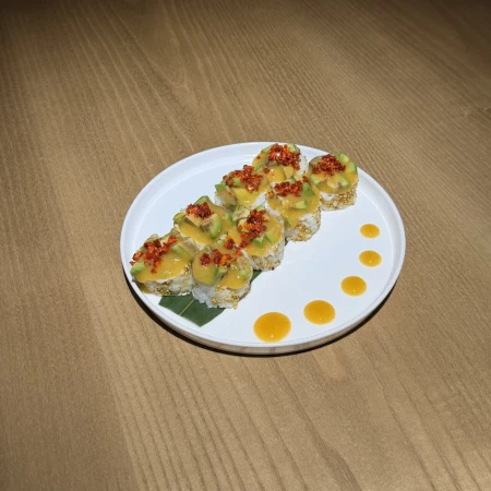 Ролл с кунжутом юдзу