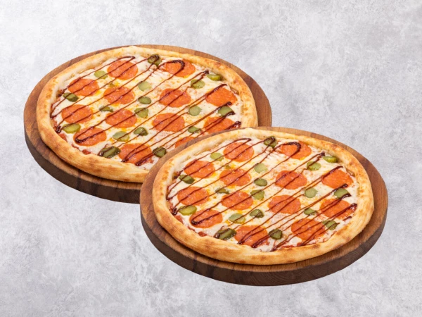 Пицца Пикантная 25 см. 1+1