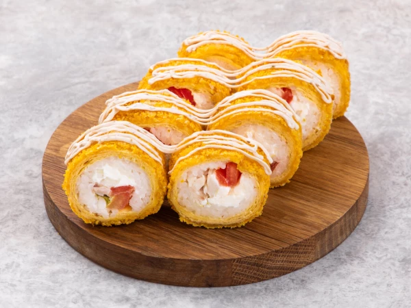 Темпура ролл Мехико с курицей