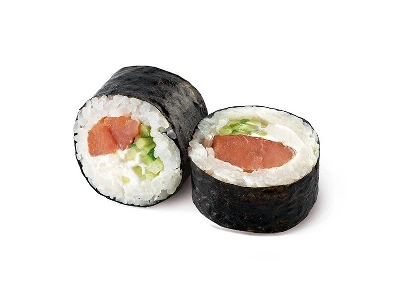 Гейша с копчёным лососем