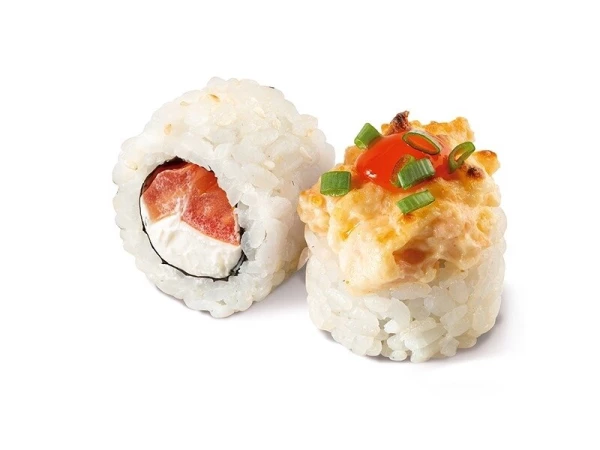 Гриль с лососем