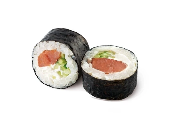 Гейша с копчёным лососем