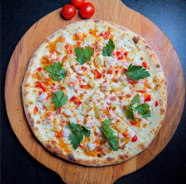 пицца С КРЕВЕТКАМИ