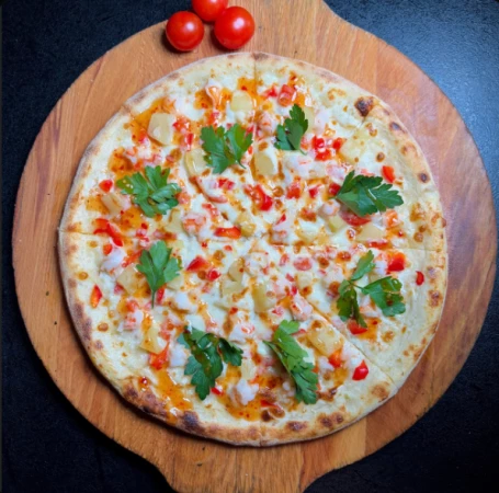 пицца С КРЕВЕТКАМИ