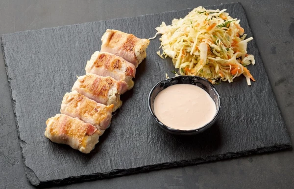 Куриное филе в беконе