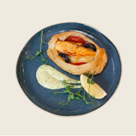 Лосось в тесте