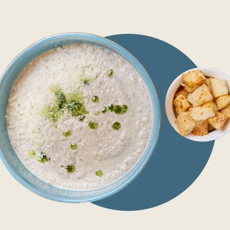 Крем-суп грибной