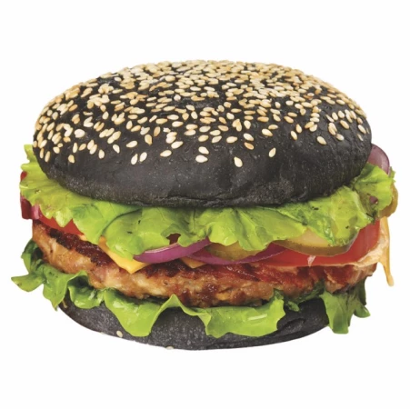 Черный бургер