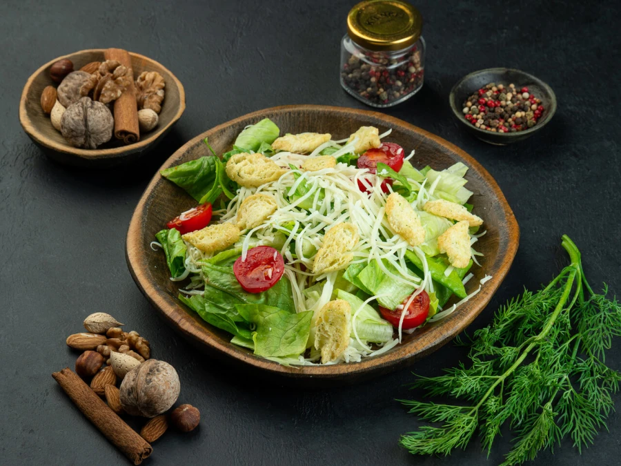 Цезарь с курицей