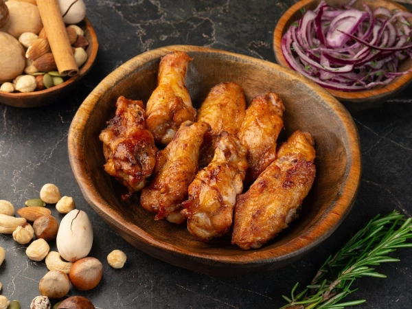 Шашлык из куриных крыльев