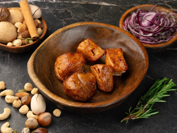 Шашлык из cвинoй шейки