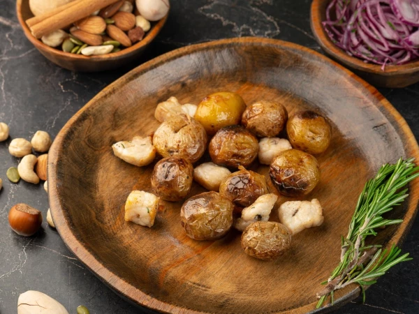 Картофель с курдюком