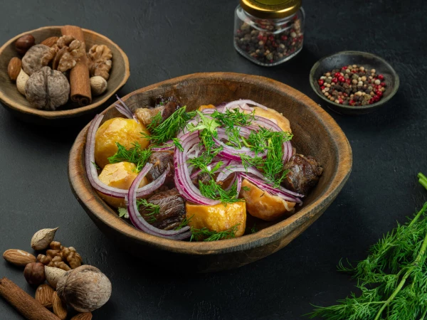 Казан кебаб из говядины