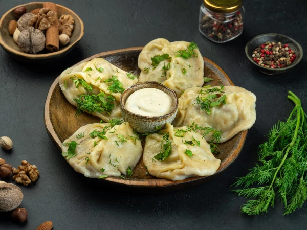 Манты из говядины