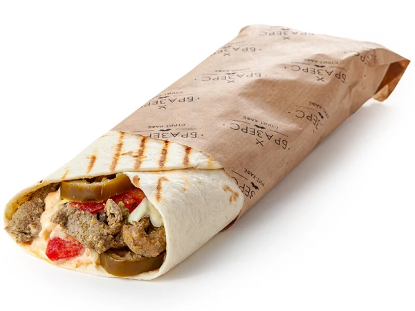 Шаурма острая со свининой