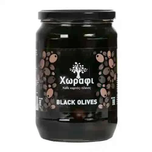 Маслины с косточкой Horafi 700 гр стекло