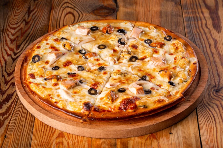 Пицца "с морепродуктами" стандарт