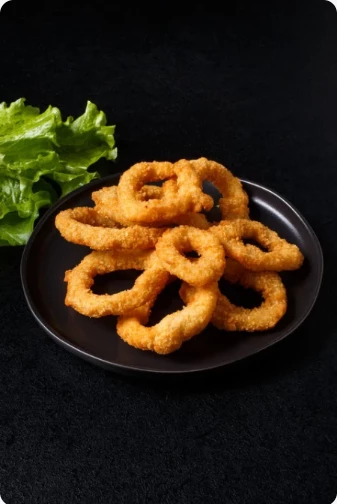 фритюр КОЛЬЦА КАЛЬМАРА