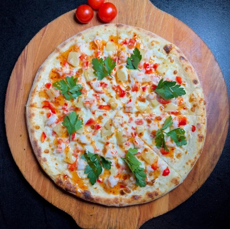 пицца С КРЕВЕТКАМИ