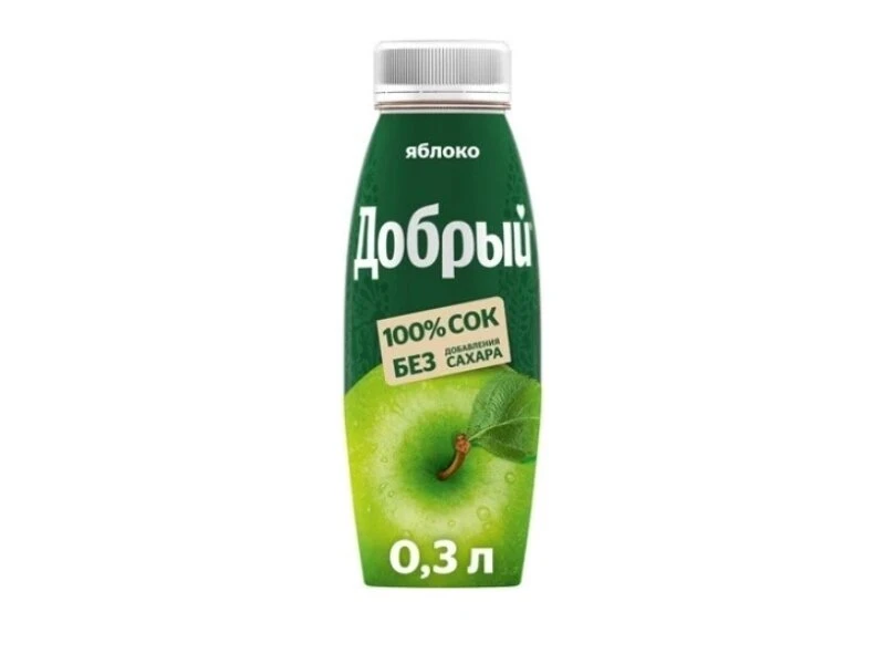 Сок Добрый яблоко 0,33л
