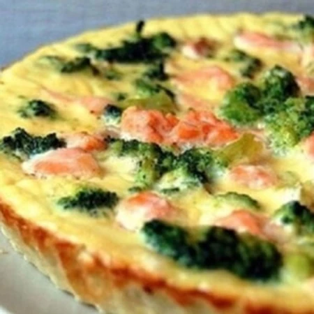Киш с ветчиной и брокколи 1 кг