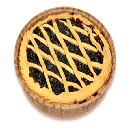 Пирог яблочный со смородиной 1 кг