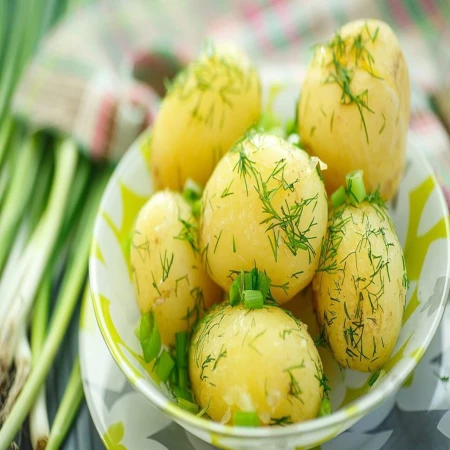 Картофель отварной с укропом 200г